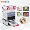Electric And Manual Film Food Tray Sealing Machine, High Precision, Easy To Operate, Suitable for Food Box Sealing