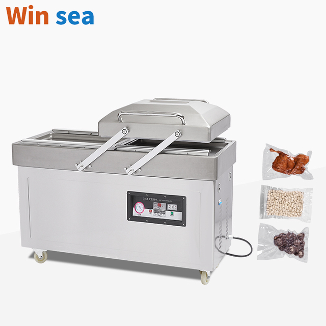 Yinghai400-SB Industrial Vacuum Sealer Food Double Vacuum Chamber Packaging Machine