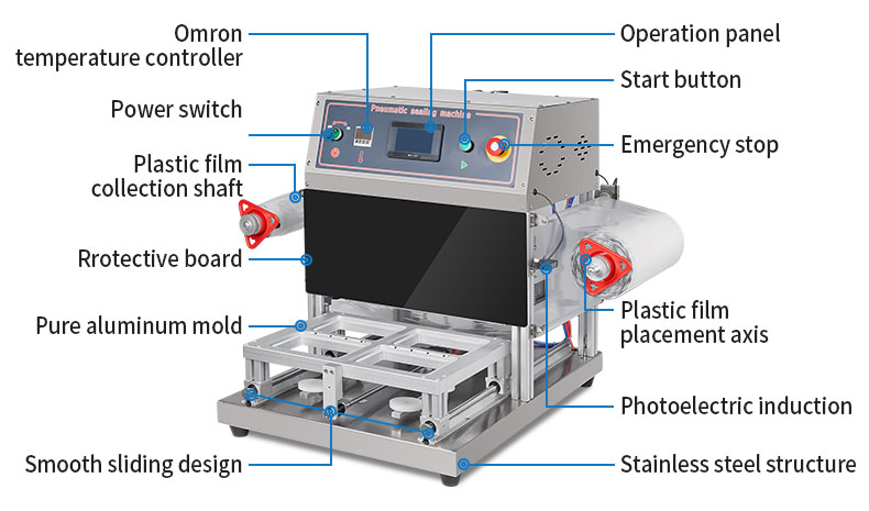 YH-400 Table-top Vacuum Modified Atmosphere Packaging Machine