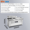 Industrial Vacuum Sealer Packing Machine Double Chamber Vacuum Packing Machine Vacuum Sealer Machine for Food Packing Storage