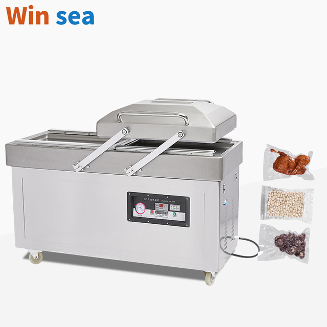 DZ-500/2SB Commerical Double Chamber Vacuum Packing Machine Rice Vacuum Sealing Machine Food Vacuum Sealer Machine