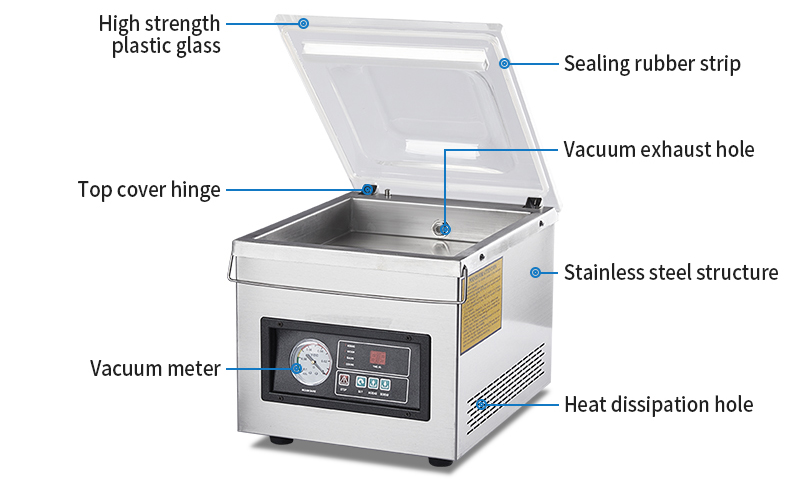 DZ-260 Desktop Vacuum Packaging Machine