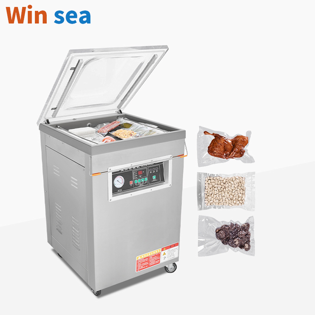 DZ 500 Single Chamber Vacuum Packaging MachineFood Shop Applicable Industries Automatic Vacuum Packing Machine