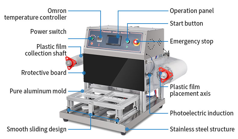 YH-520 Table-top Vacuum Modified Atmosphere Packaging Machine