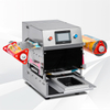 Automatic Table Top Tray Sealer Packaging Machine for Food Fruit & Meat with Foil/Film 304 Stainless Steel High Efficiency