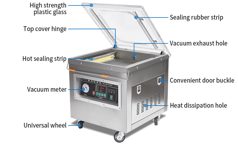 DZ-500 Desktop Vacuum Packaging Machine