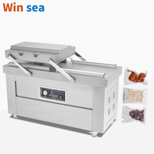 DZ-600SA Wholesale Price Double Chamber Vacuum Sealer Automatic Vacuum Packing Machine 
