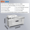 DZ-700SA Multifunctional Food Vacuum Sealer Machine Double-Chamber Vacuum Packing Machine