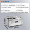 DZ800 2S/4S Double Chamber Vacuum Packing Machine Food Sealer for Meat Fish and Other Foods
