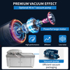 DZ600 Meat Vacuum Packing Machines Two-Chamber Vaccum Machine Vacuum Packing with 19-3/4