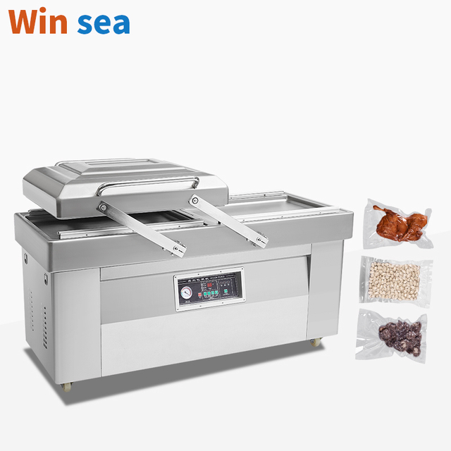 Industrial Vacuum Sealer Packing Machine Double Chamber Vacuum Packing Machine Vacuum Sealer Machine for Food Packing Storage